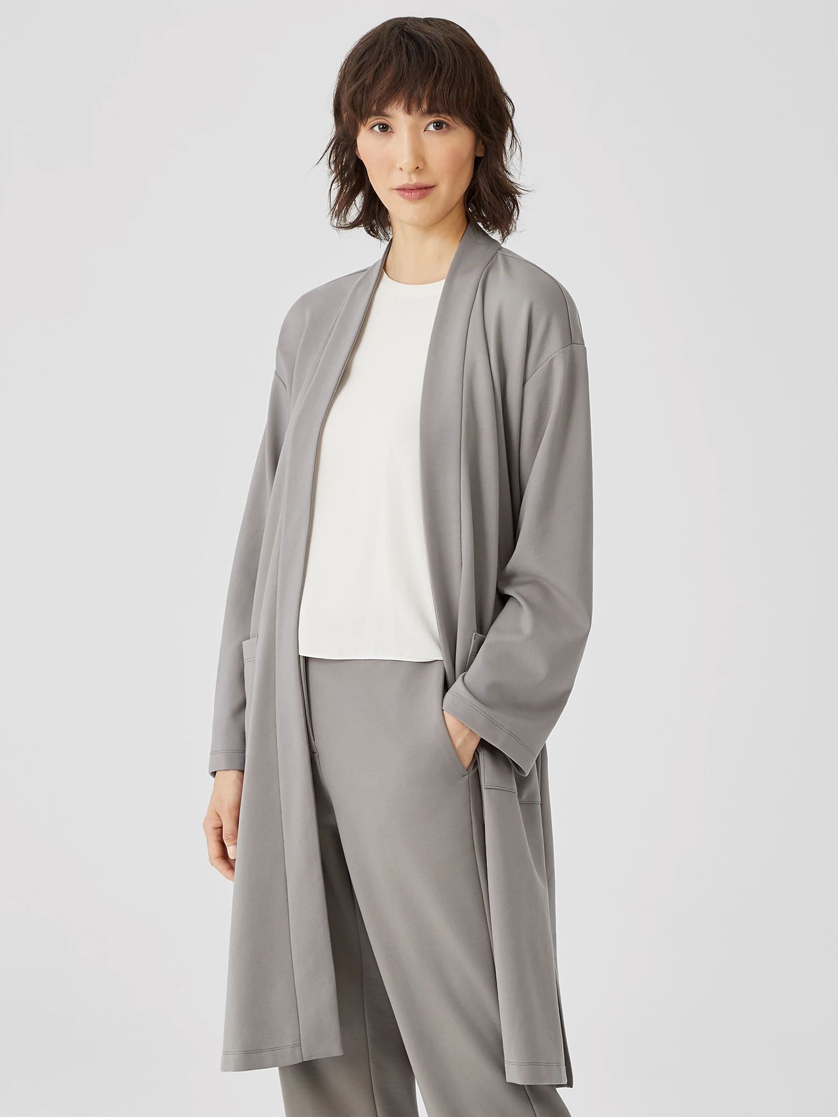 Flex Ponte Belted Jacket