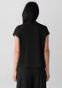 Fine Jersey Split Neck Top