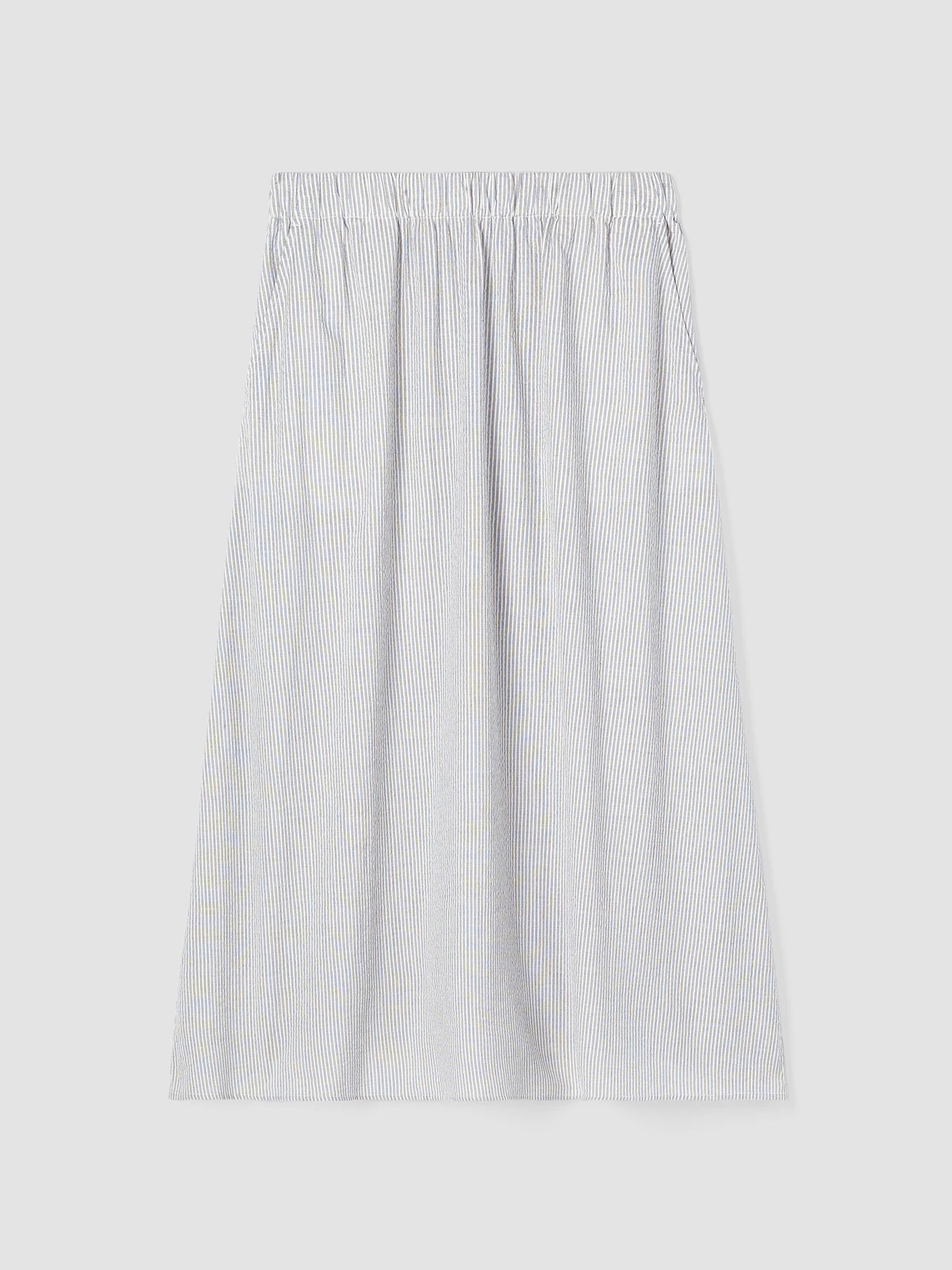 Organic Cotton Ripple Pocket Skirt