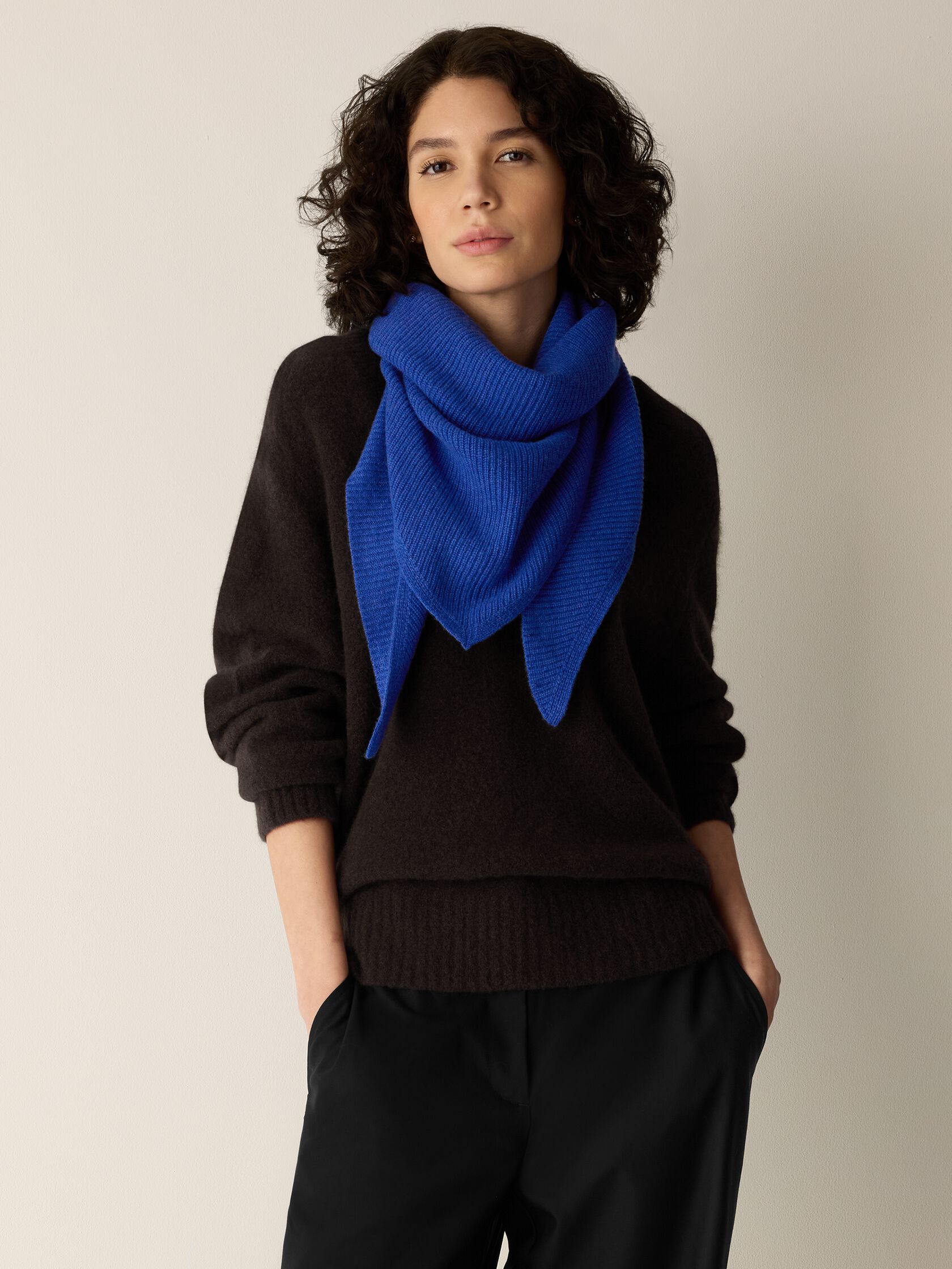 Italian Cashmere Triangle Scarf