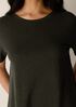 Organic Linen Jersey Crew Neck Tee