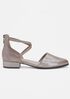 Lyton Suede Ankle Strap Flat