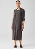 Organic Cotton Silk Cord Long Cardigan