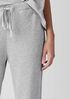 Mélange Organic Cotton Waffle Jogger Sleep Pant