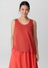 Organic Linen Jersey Scoop Neck Tank