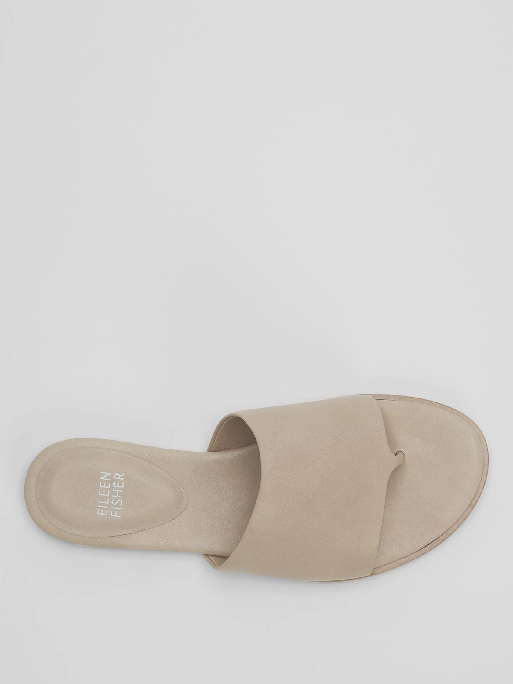 Edge Leather Slide Sandal