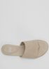 Edge Leather Slide Sandal