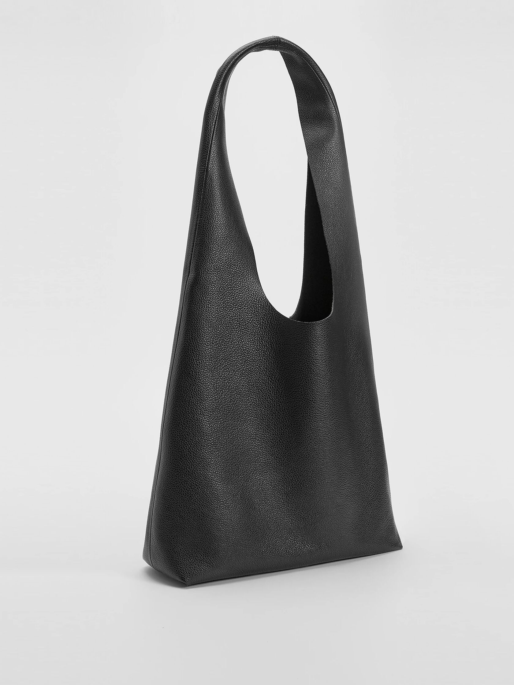 Textured Italian Leather Shopper Tote | EILEEN FISHER