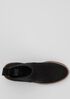 Lilou Nubuck and Recycled Stretch Knit Bootie