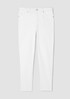 Garment-Dyed Organic Cotton Denim Slim Jean