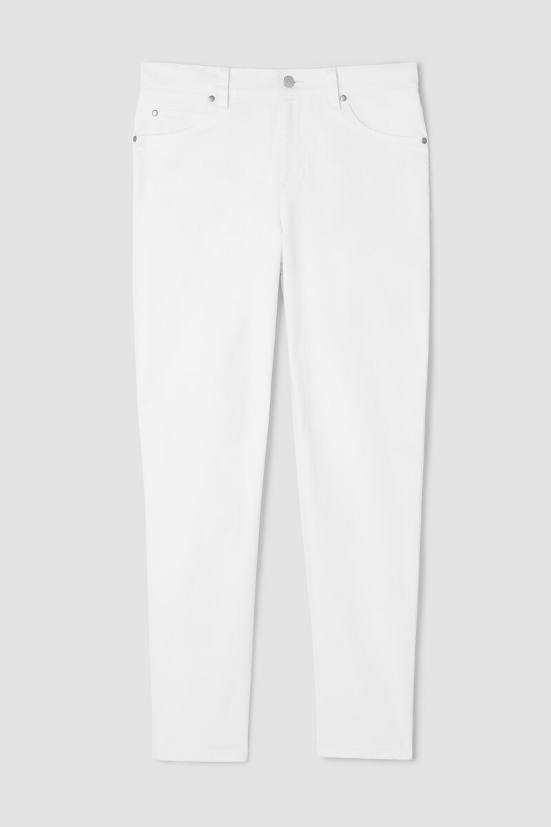 Garment-Dyed Organic Cotton Denim Slim Jean Garment-Dyed Organic Cotton Denim Slim Jean