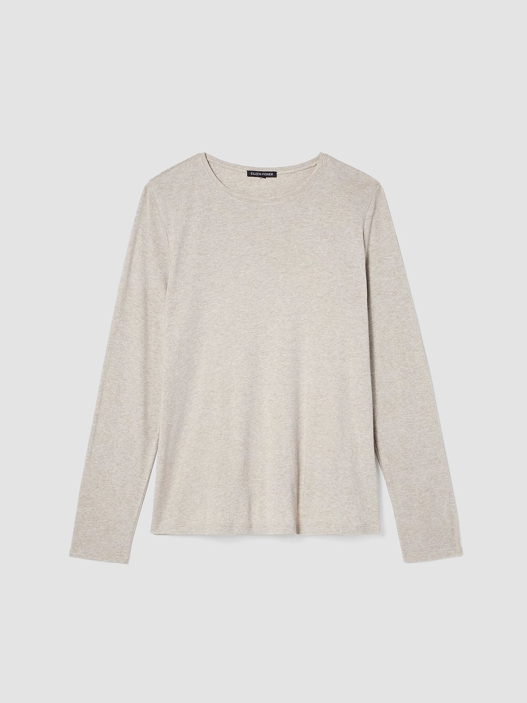 Ribbed Organic Pima Cotton Blend Top