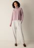 Italian Merino Turtleneck Top in Regenerative Wool