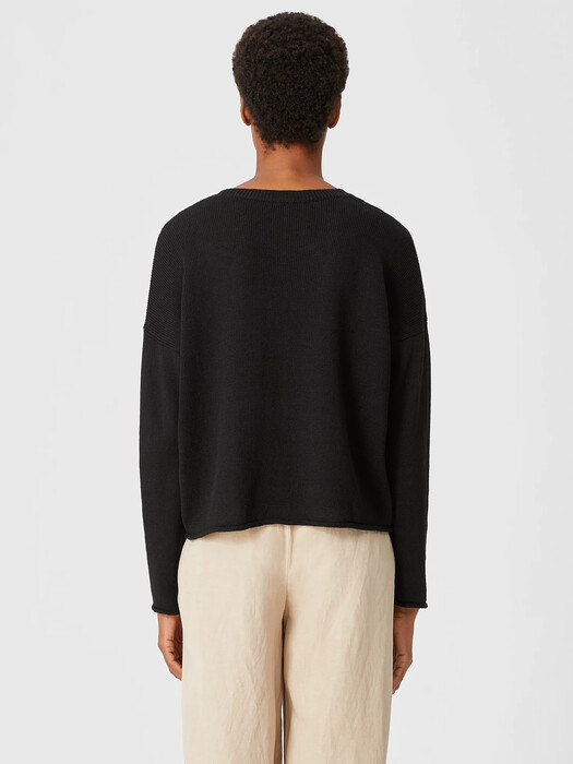 Organic Linen Cotton Box-Top