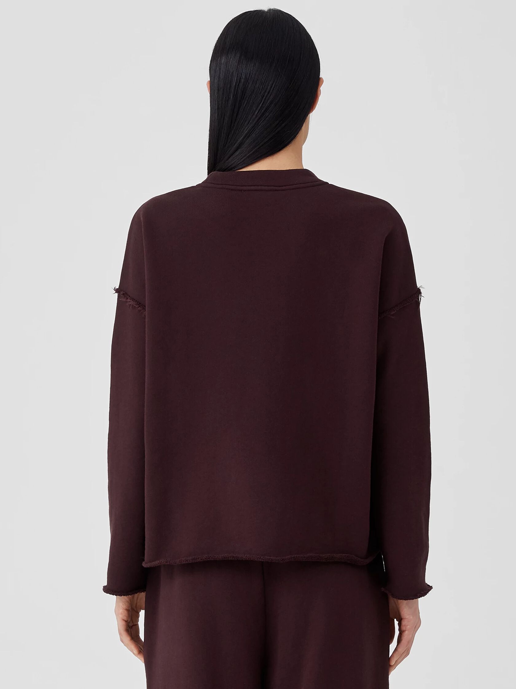 Organic Cotton French Terry Box-Top