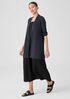 Organic Linen Délavé Rib Long Cardigan