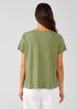 Organic Linen Jersey Crew Neck Tee
