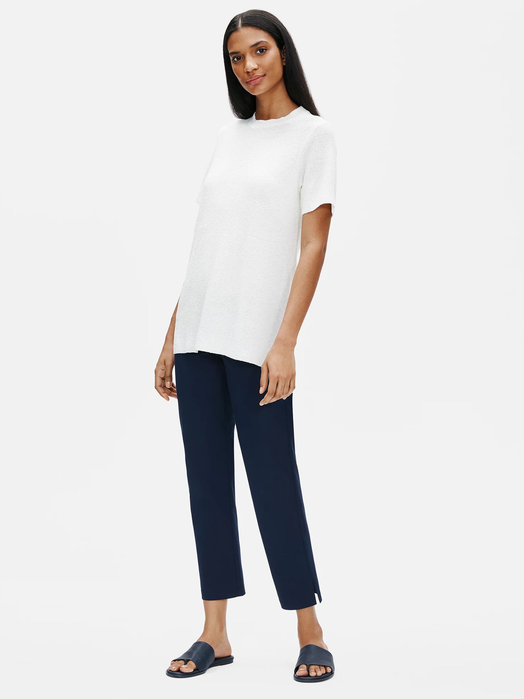 Organic Cotton Slim Pant