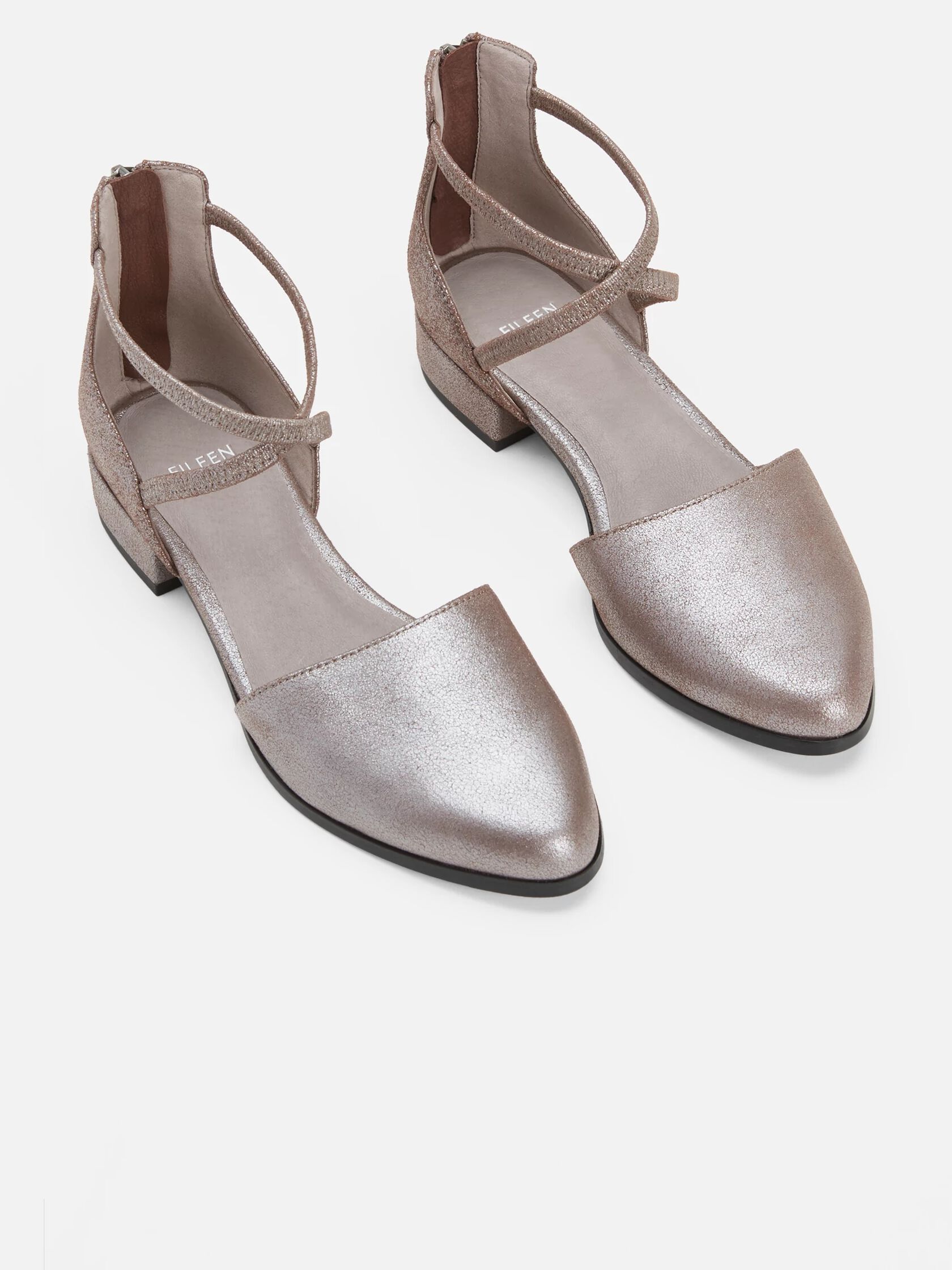 Lyton Suede Ankle Strap Flat