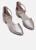 Lyton Suede Ankle Strap Flat