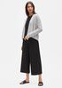 Organic Linen Melange Slouchy Cardigan