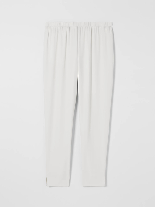 System Silk Georgette Slouchy Pant