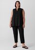 Washable Stretch Crepe Cuffed Pant