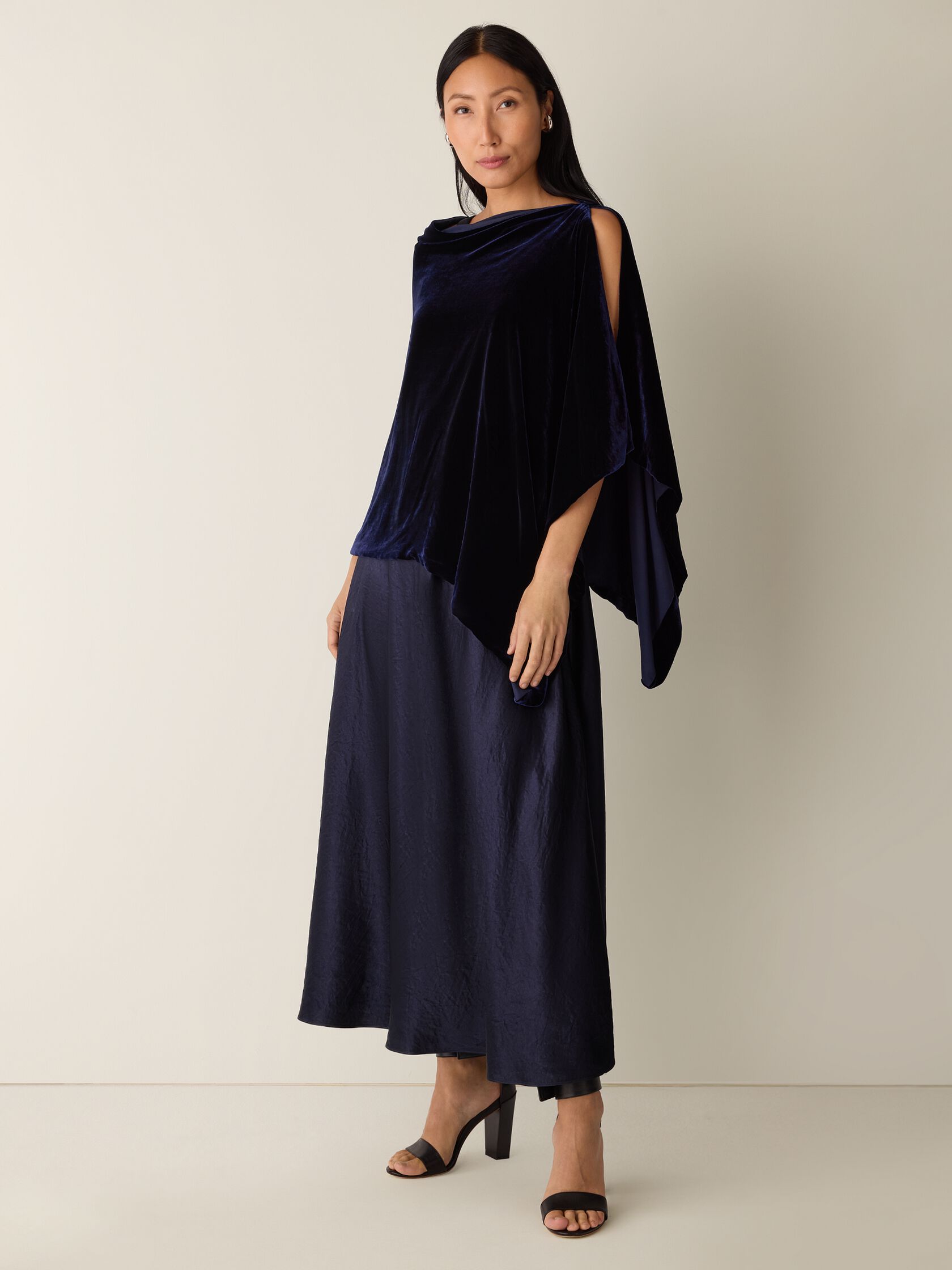 Velvet Poncho