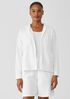 Lightweight Organic Cotton Terry Hooded Top
