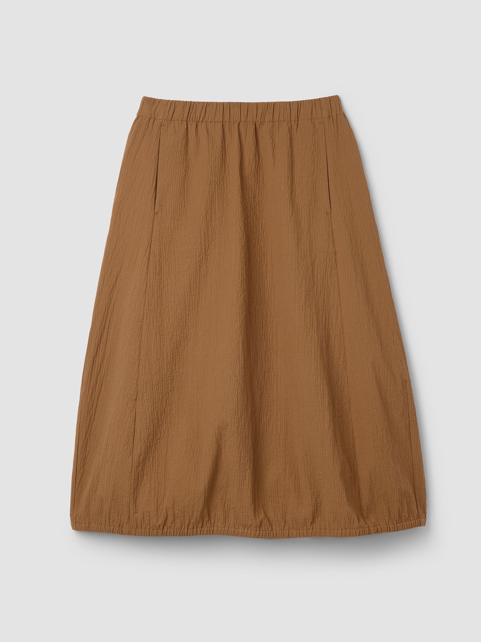 Organic Cotton Pucker Lantern Skirt