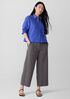 Washed Organic Cotton Poplin Classic Collar Short Shirt
