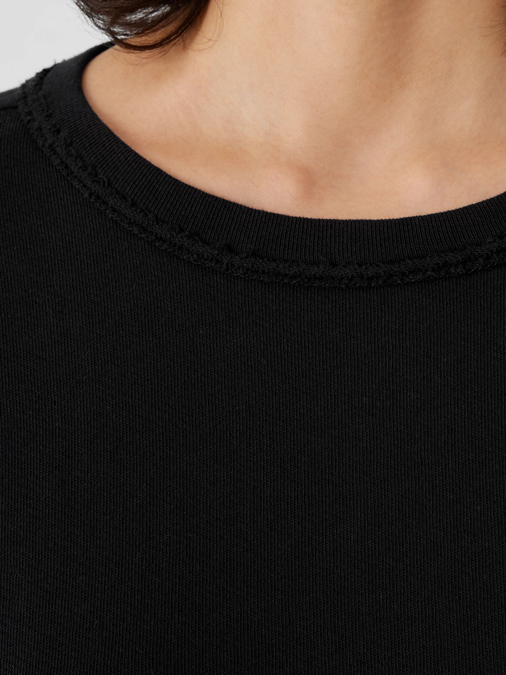 Lightweight Organic Cotton Terry Box-Top