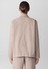 Garment-Dyed Utility Cotton Blazer