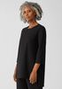 Flex Ponte Jewel Neck Tunic