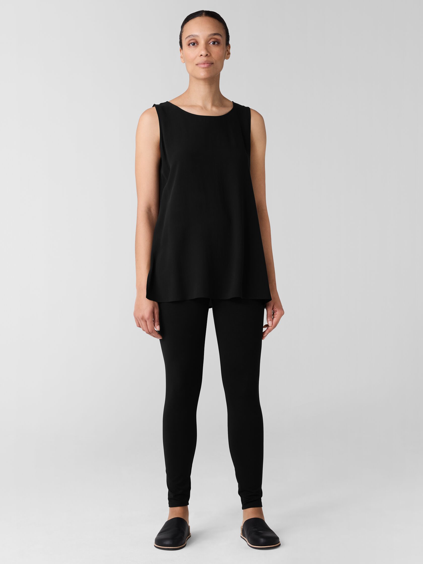 Stretch Jersey Knit Leggings