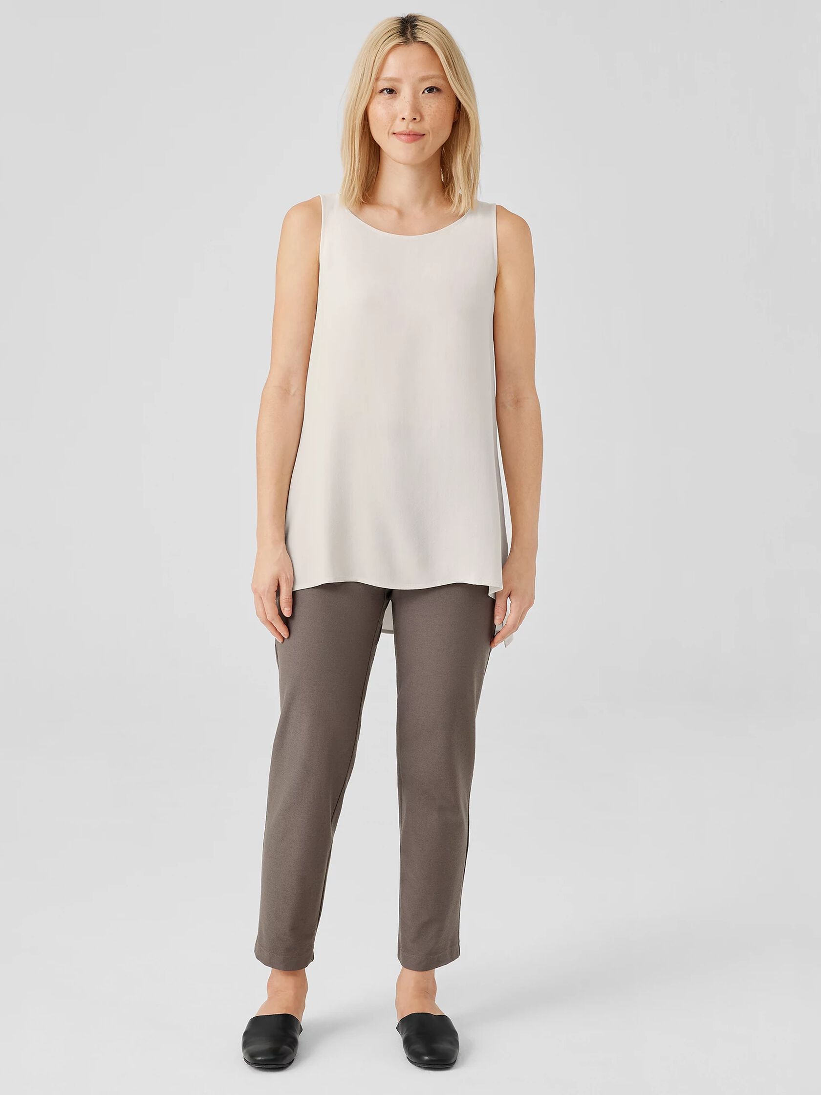 Washable Stretch Crepe Pant