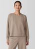 Lightweight Ponte Round Neck Top