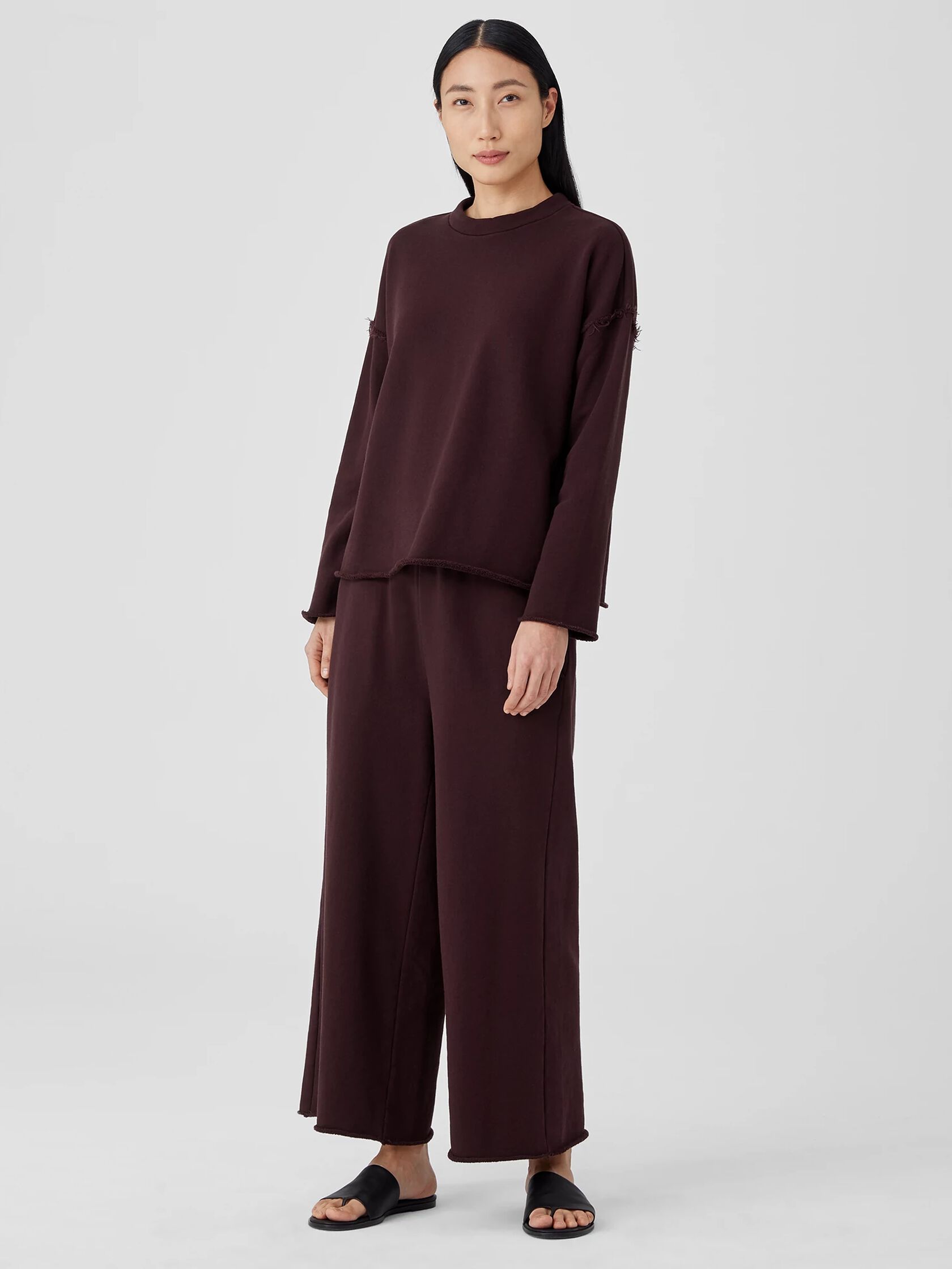 Organic Cotton French Terry Box-Top