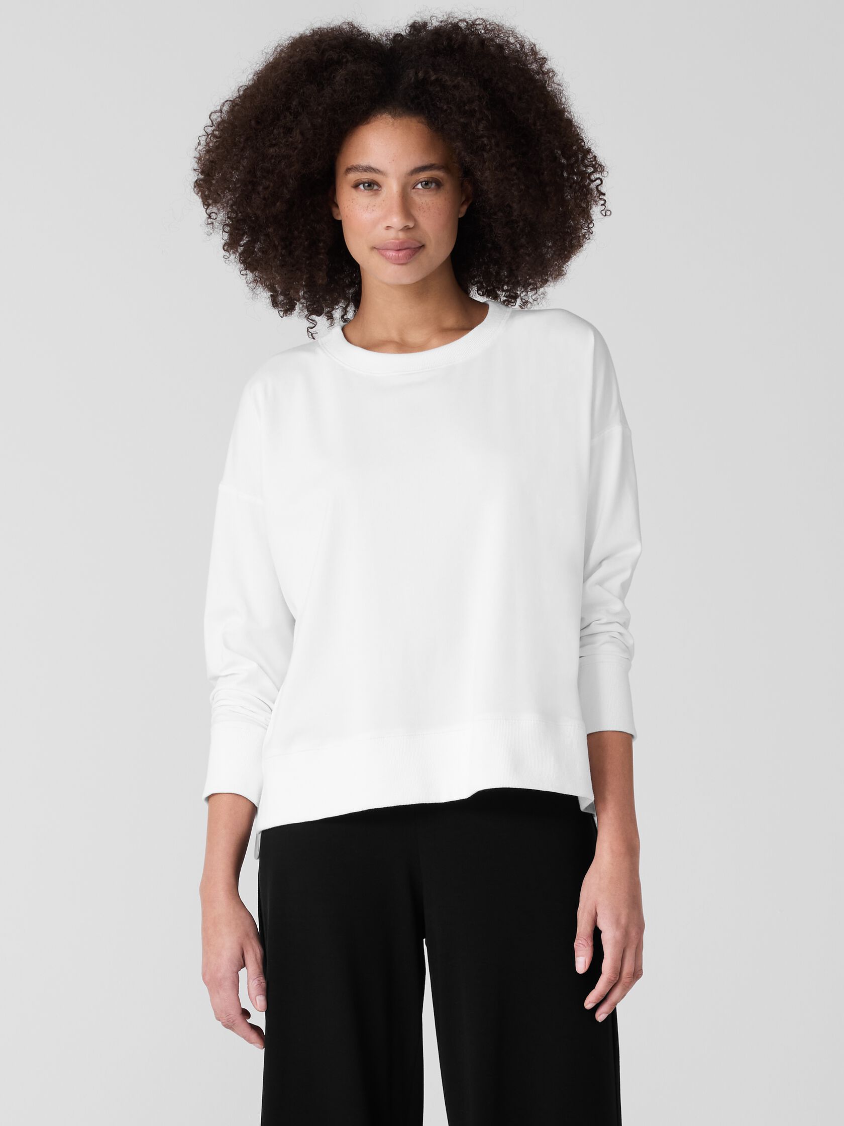 Pima Cotton Stretch Jersey Box-Top