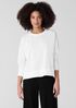 Pima Cotton Stretch Jersey Box-Top