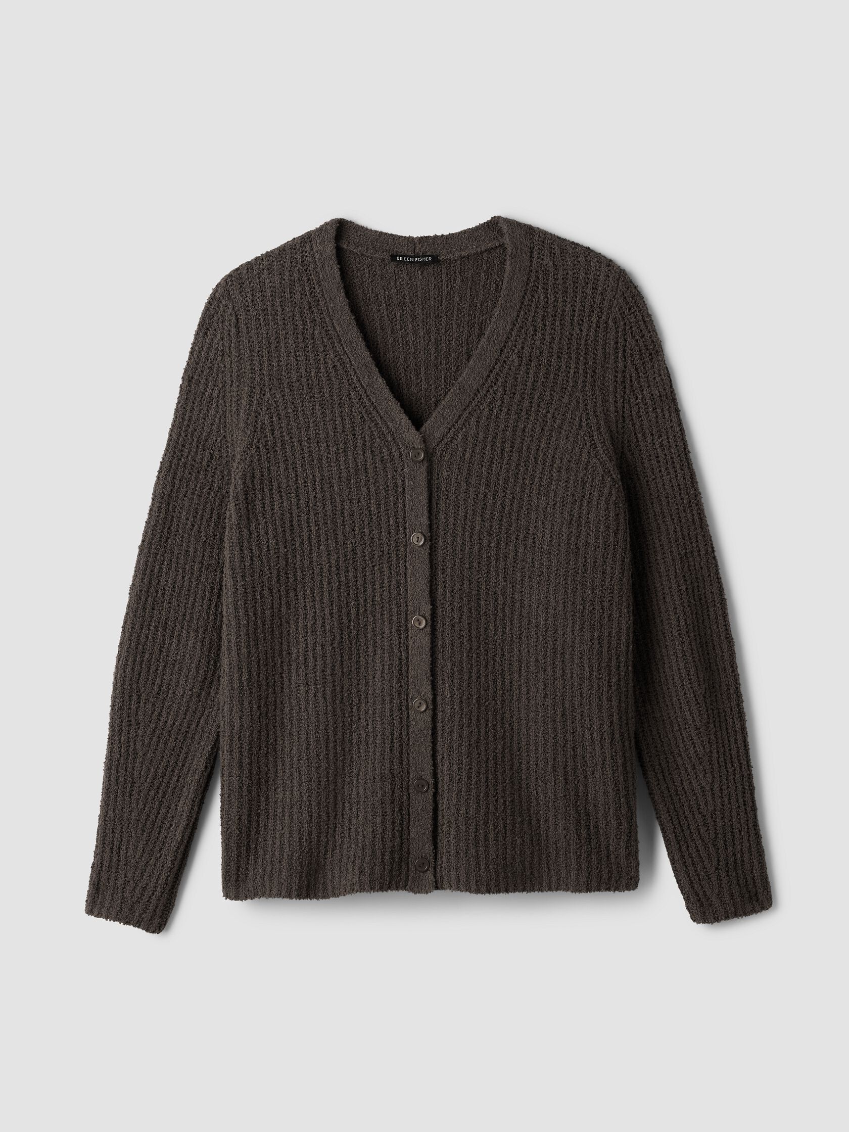 Organic Cotton Fluff Cardigan