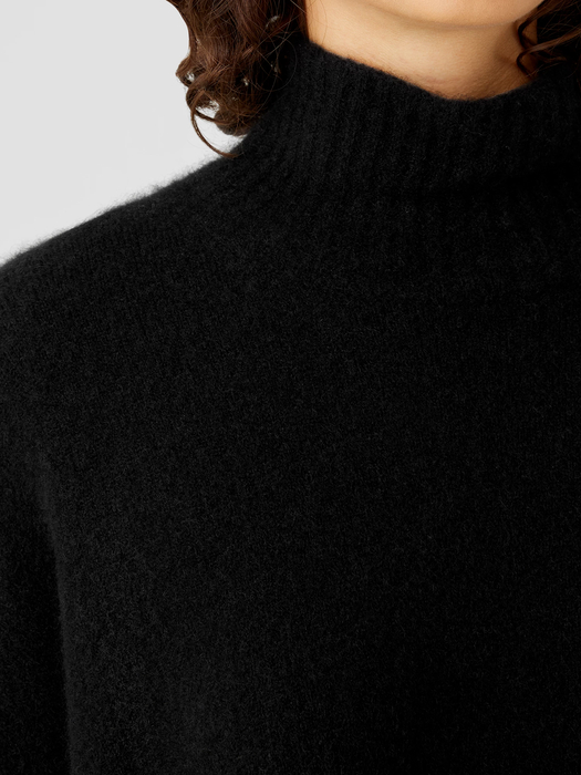 Cashmere Silk Bliss Turtleneck Box-Top