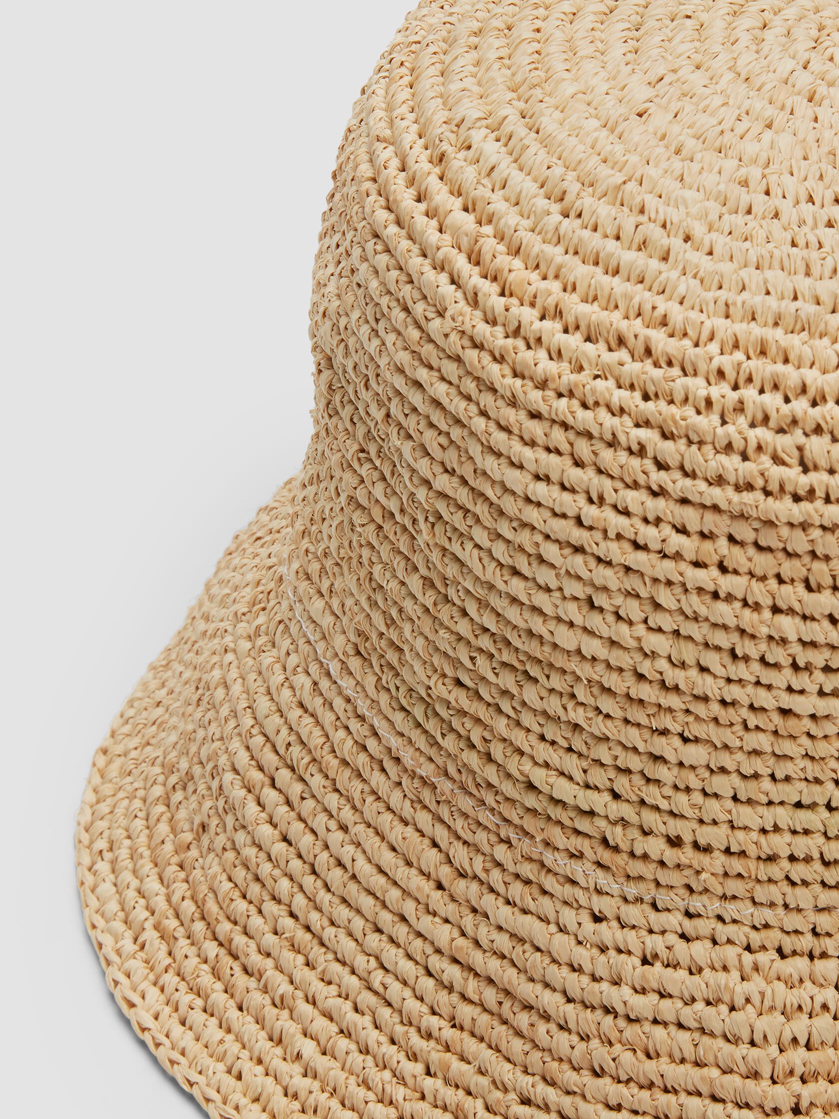 Mar Y Sol for EILEEN FISHER Raffia Bucket Hat