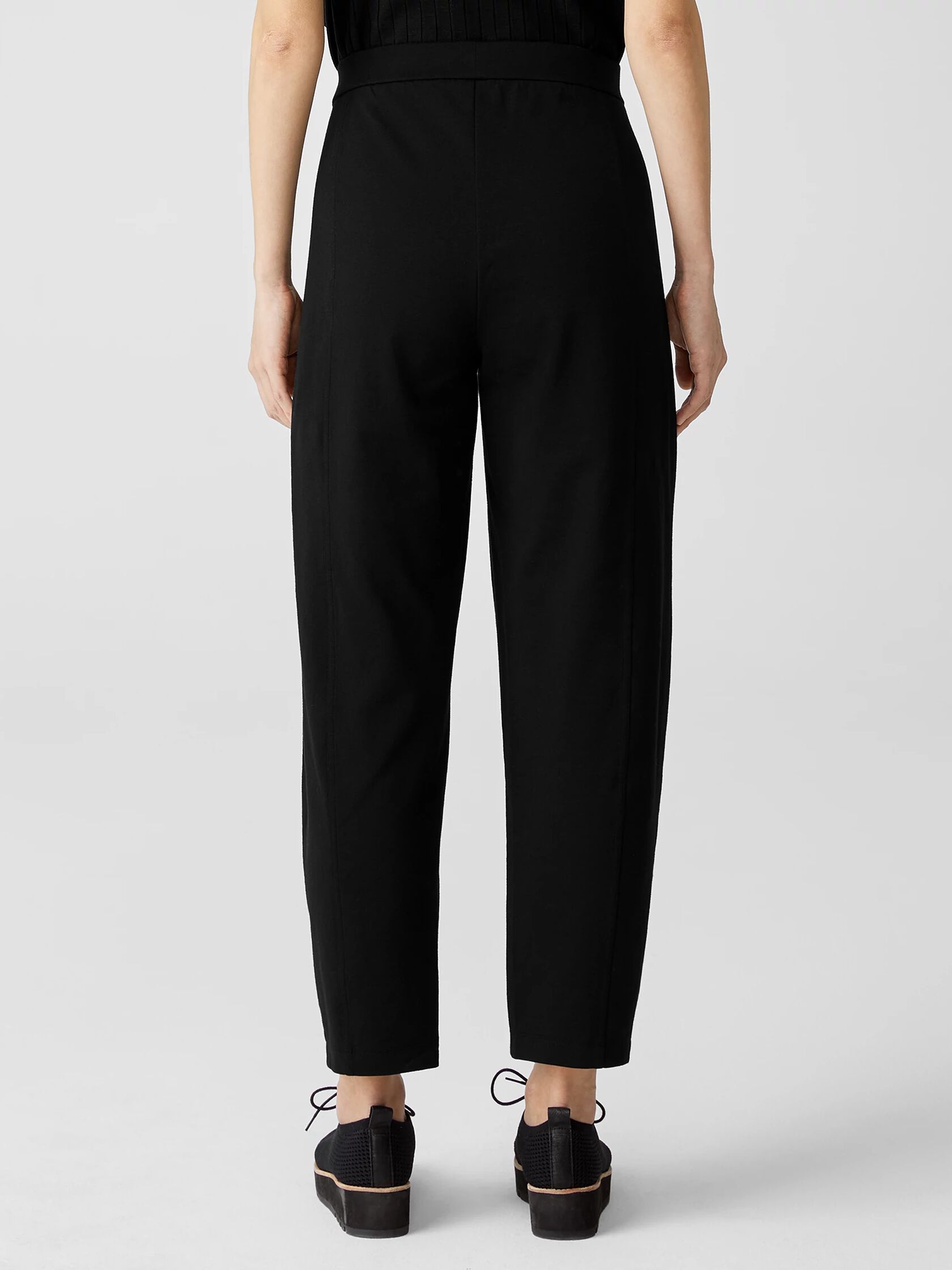 Cotton Ponte Lantern Pant