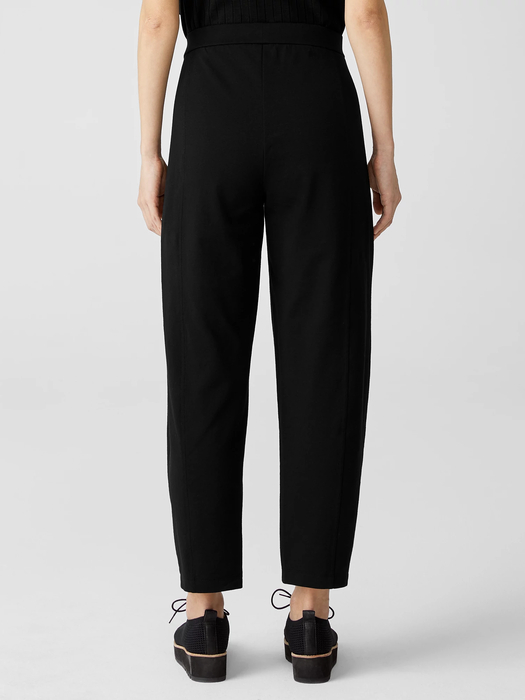 Organic Cotton Ponte Lantern Pant