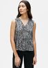 Prism Silk Organic Cotton V-Neck Top