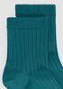 Rib Short Crew Sock