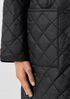 Eggshell Recycled Nylon Round Neck Coat