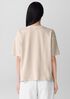 Striped Organic Cotton Slub Box-Top