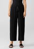 Organic Cotton Gauze Wide-Leg Pant